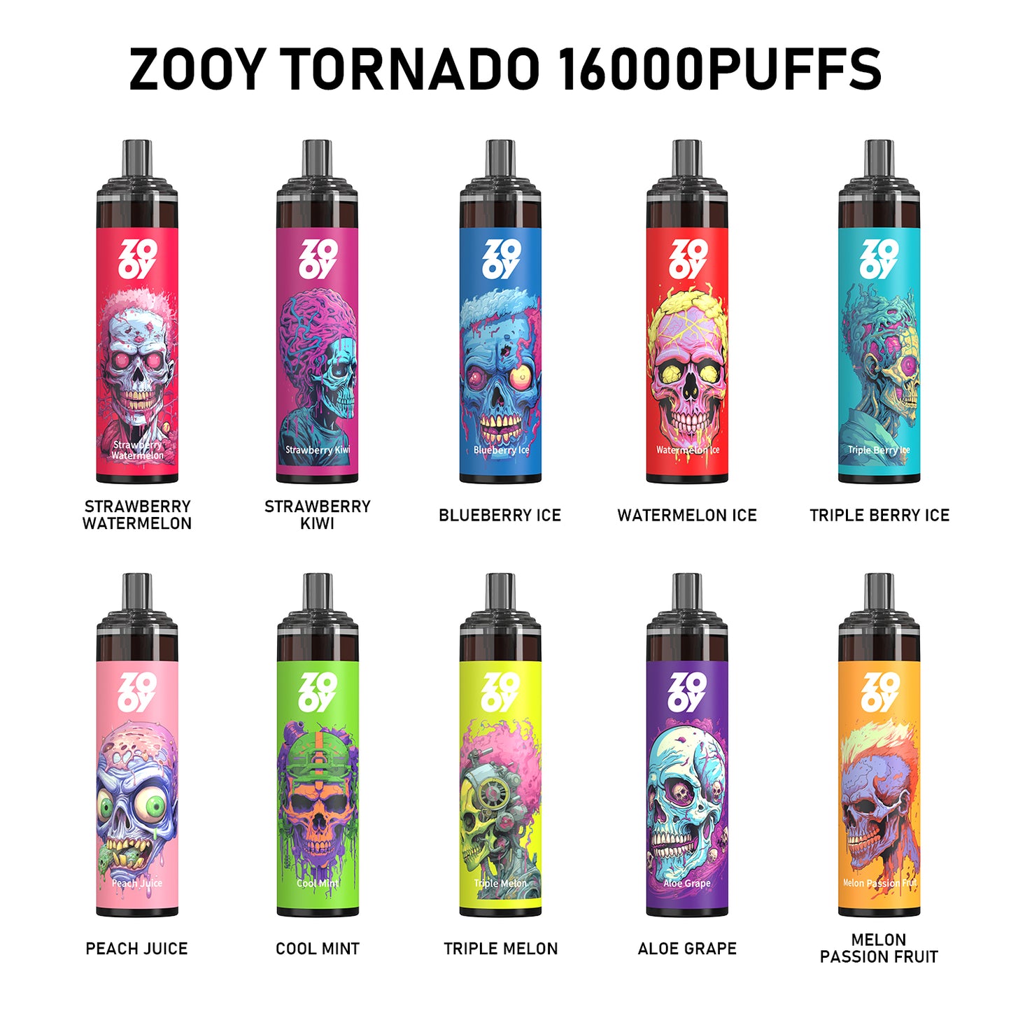 ZOOY Tornado 16000 Disposable Vape