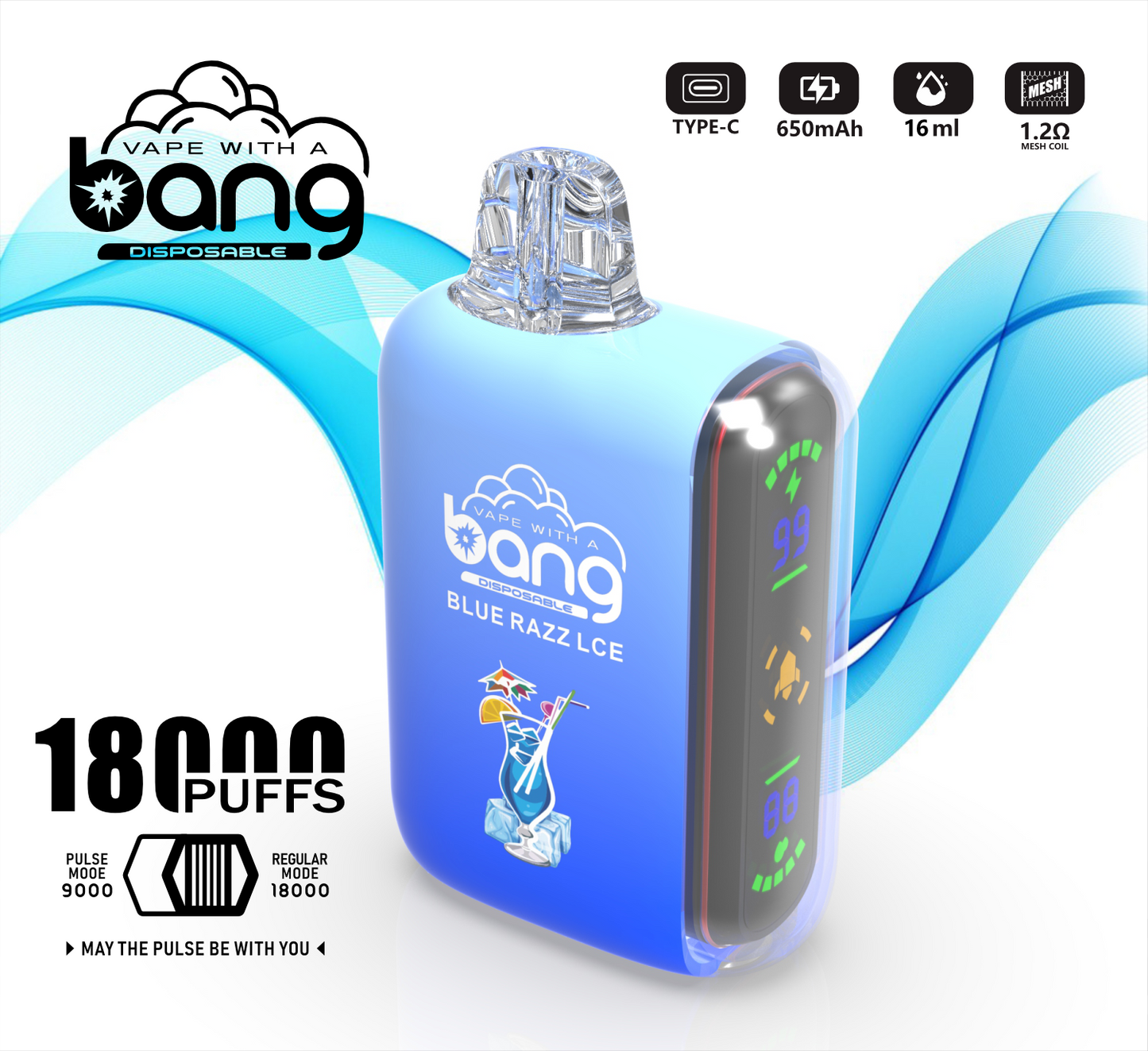 Bang 18000 Puffs Disposable Vape