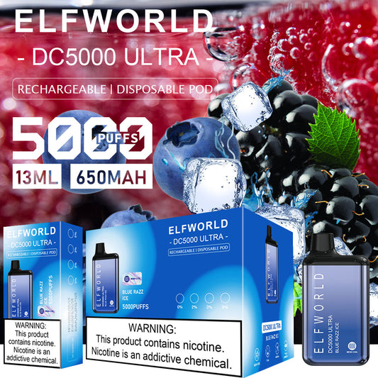 ELFWORLD DC5000 ULTRA Disposable Vape Kit