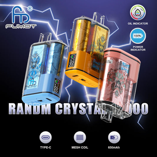 RandM Crystal 12000 Disposable Vape
