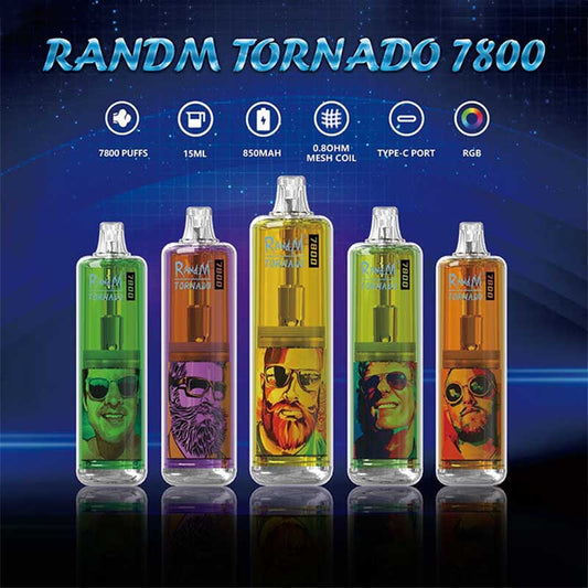 RandM Tornado 7800 Puffs Disposable Vape  Pen
